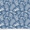 Water Plants in Blue (c15991-blue) | Ocean Oasis | Diane Labombarbe | Riley Blake